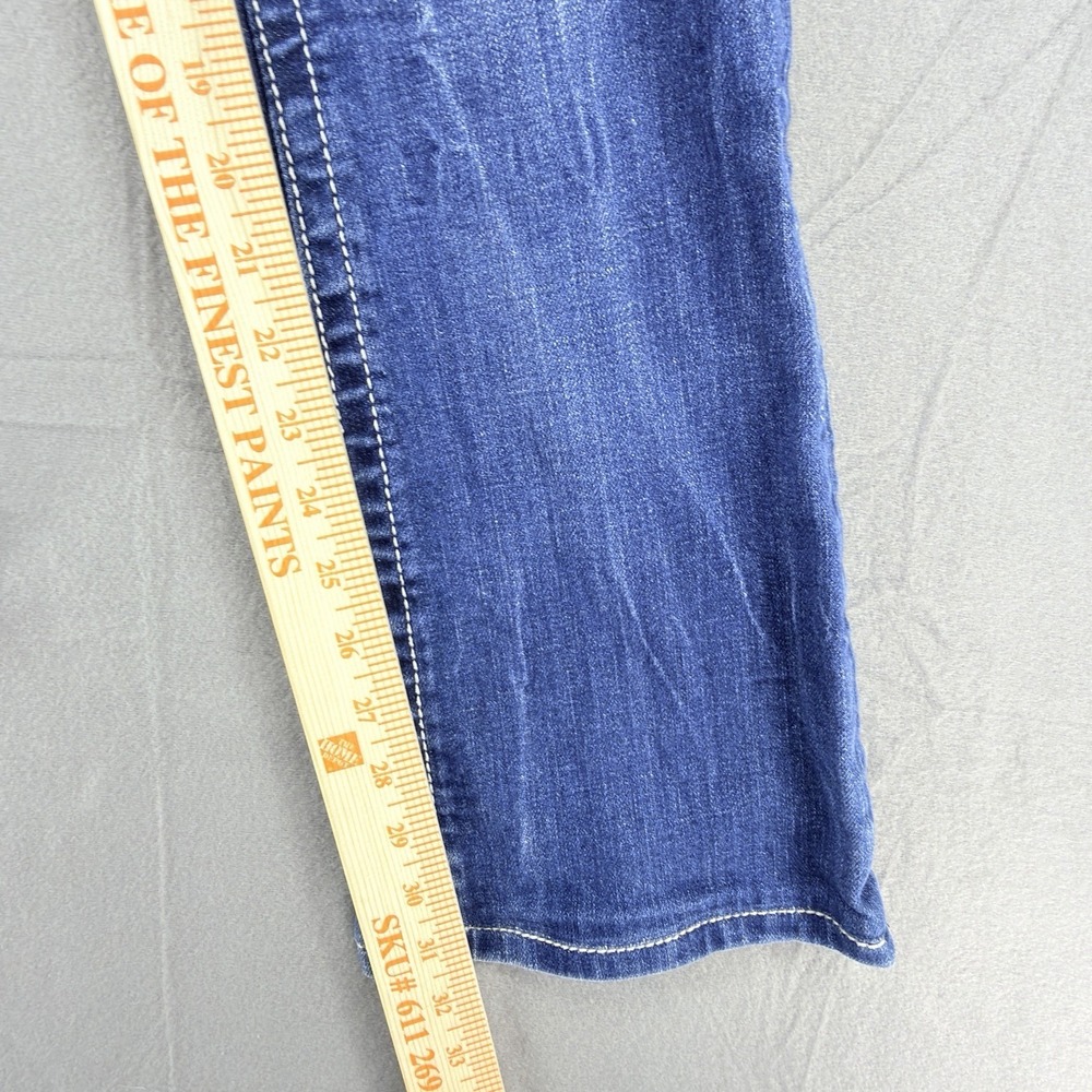 Miss Me Bootcut Jeans Womens Sz 28 29x31 Low Rise Cowgirl Western Rhinestone - Picture 15 of 16
